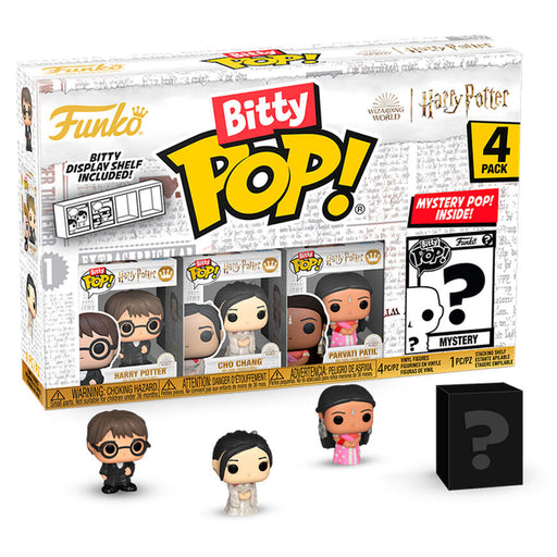 Blister 4 figures Bitty POP Harry Potter Harry-0