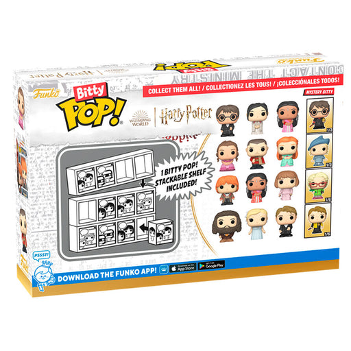 Blister 4 figures Bitty POP Harry Potter Hermione-0