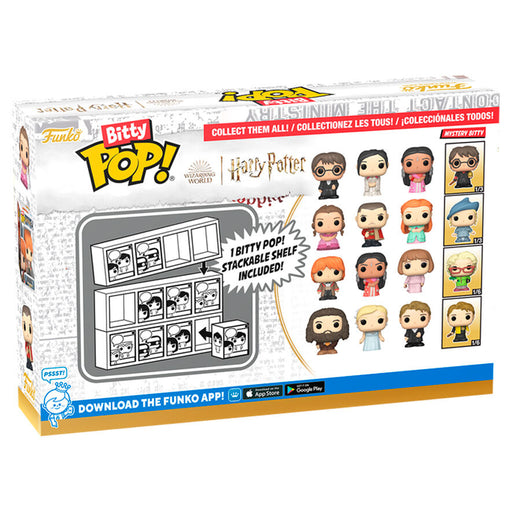 Blister 4 figures Bitty POP Harry Potter Ron-0
