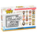 Blister 4 figures Bitty POP Harry Potter Ron-0