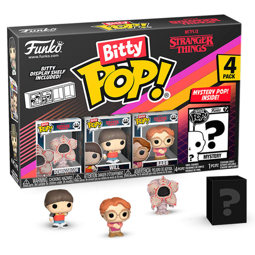 Blister 4 figures Bitty POP Stranger Things Demogorgon-0