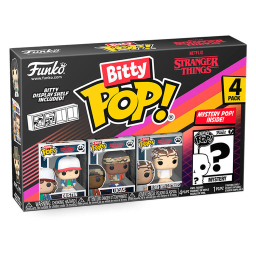 Blister 4 figures Bitty POP Stranger Things Dustin-0