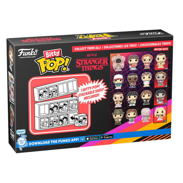 Blister 4 figures Bitty POP Stranger Things Hopper-1