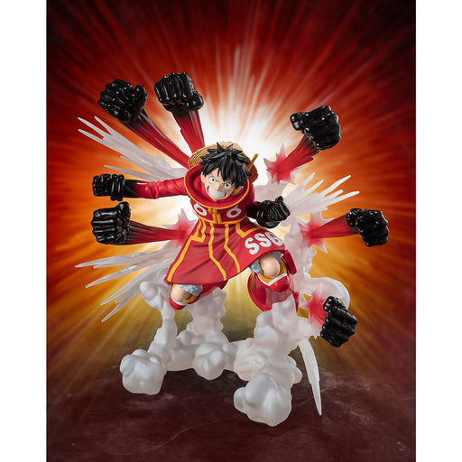 One Piece Monkey D Luffy Gum Gum Hawk Gatling Extra Battle S.H. Figuarts Zero figure 15cm-1