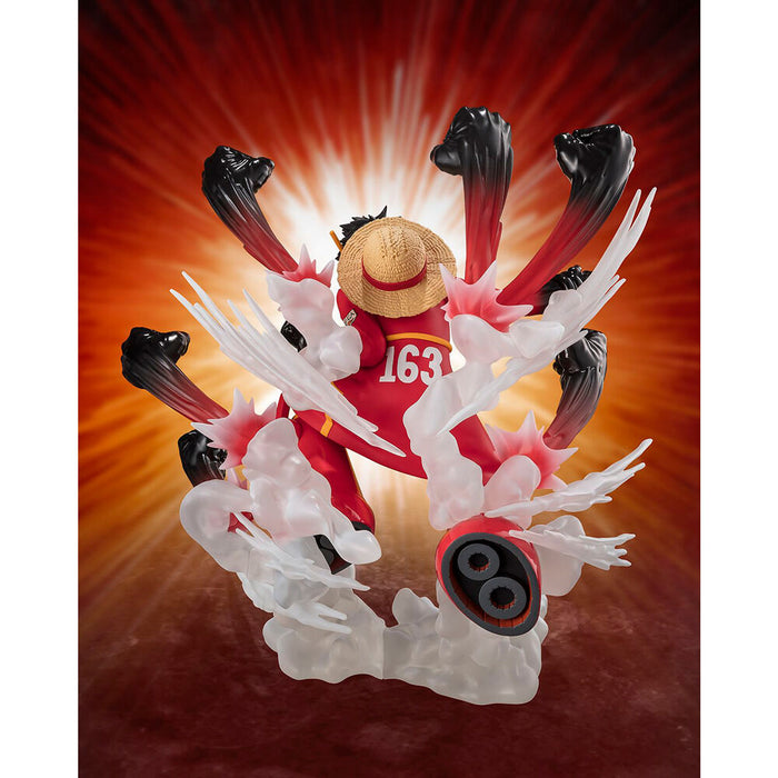 One Piece Monkey D Luffy Gum Gum Hawk Gatling Extra Battle S.H. Figuarts Zero figure 15cm-3