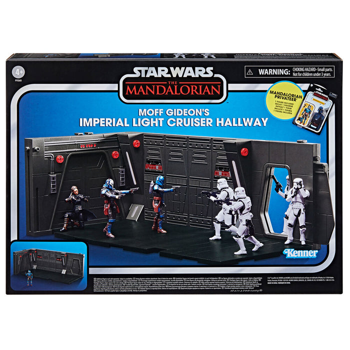 Star Wars Playset Moff Gideons Imperial Light Cruiser Hallway + Mandalorian Privateer figure 9,5cm-4