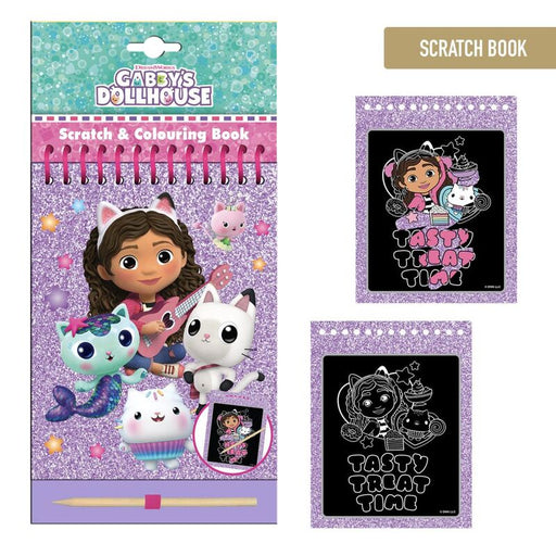 Gabbys Doll House scratch stationery set-1
