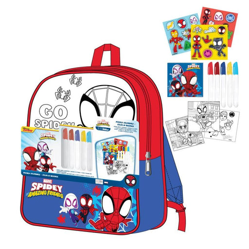 Marvel Spidey Amazing Friends Diy backpack set-1