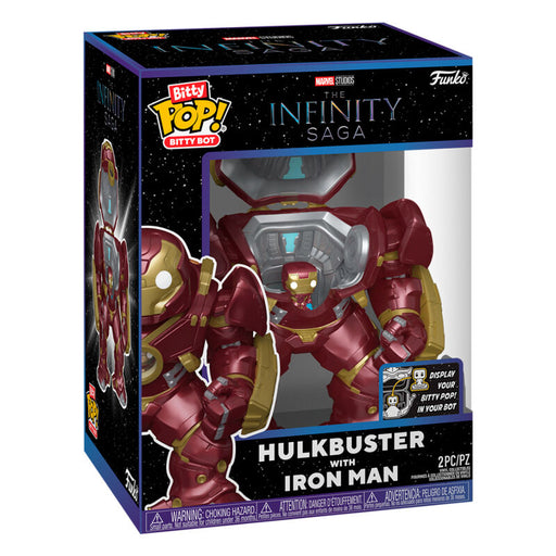 Bitty Bots figure Marvel Infinity Saga Hulkbuster with Iron Man-1