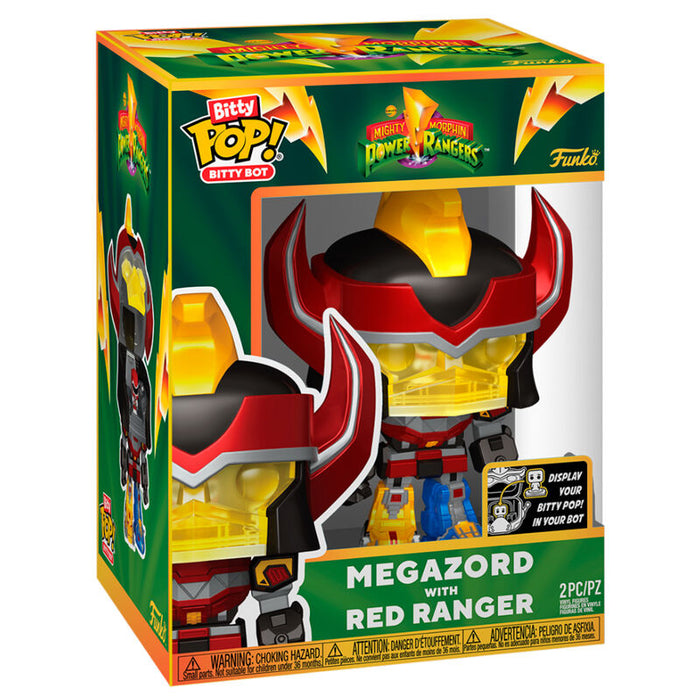 Bitty Bots figure Mighty Morphin Power Rangers Megazord with Red Ranger-2