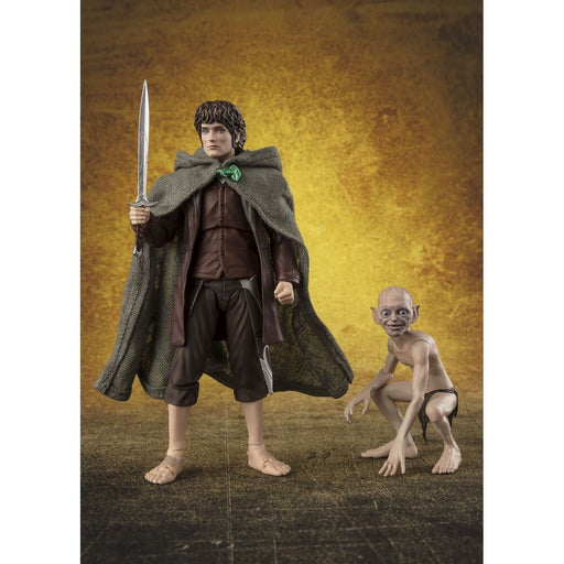 The Lord of the Rings The Fellowship of the Ring Frodo Baggins & Gollum S.H. Figuarts figure-1