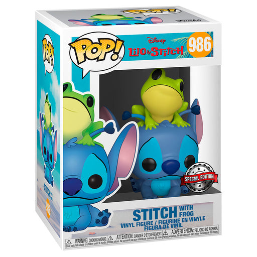 POP figure Disney Lilo & Stitch - Stitch with Frog Exclusive-0