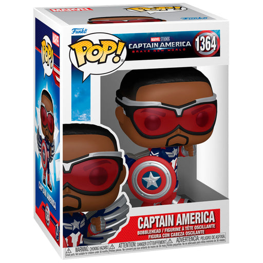POP figure Marvel Captain America Brave New World Captain America-0