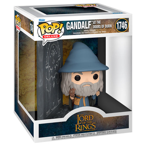 POP figure Deluxe The Lord of the Rings Gandalf with Doors of Durin-0