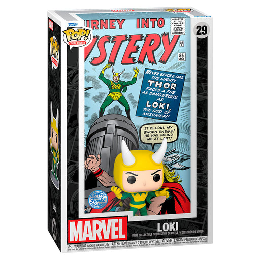 POP figure Comic Cover Marvel Loki Exclusive-0