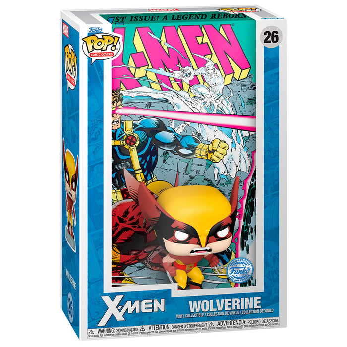 POP figure Comic Cover Marvel X-Men Wolverine Exclusive-0