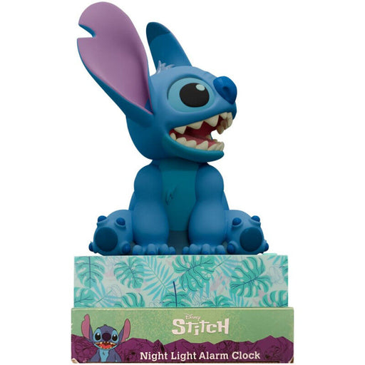 Disney Stitch 3D lamp with alarm clock-0