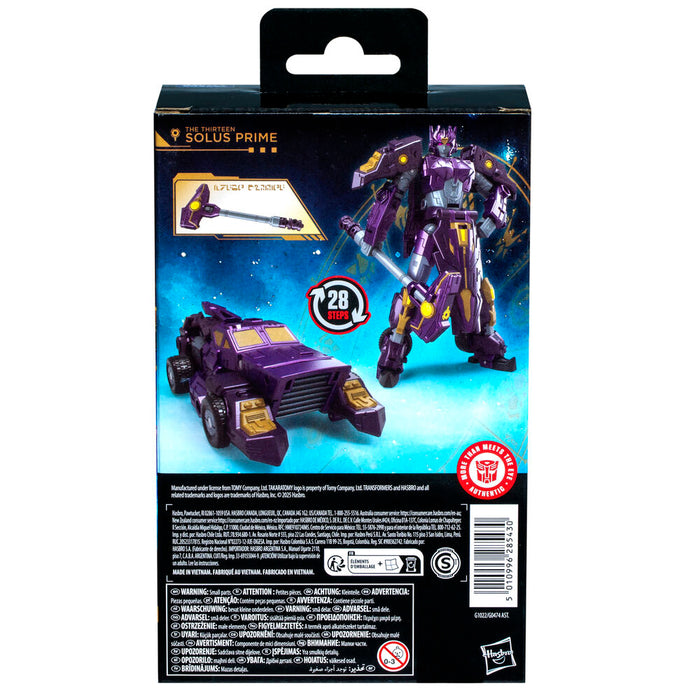 Transformers Age of the Primes The Thirteen Solus Prime figure 14cm-4