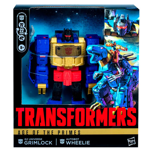 Transformers Age of the Primes G2 Universe Grimlock Autobot Wheelie figure 19cm-0