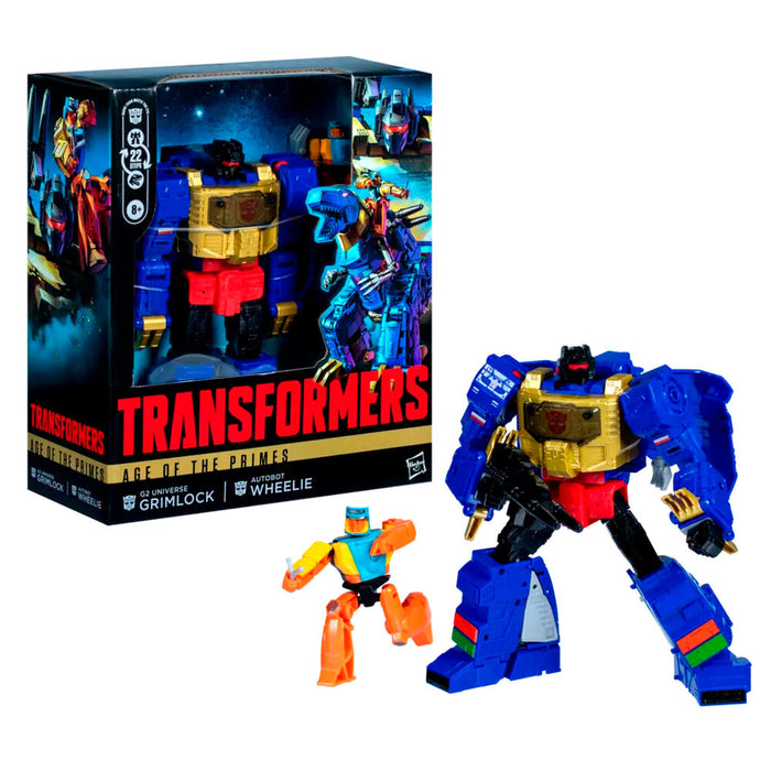 Transformers Age of the Primes G2 Universe Grimlock Autobot Wheelie figure 19cm-3