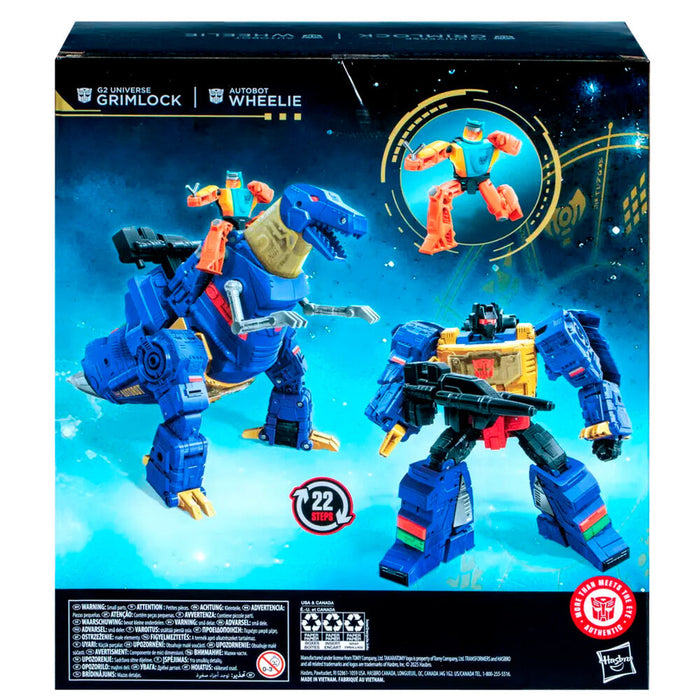 Transformers Age of the Primes G2 Universe Grimlock Autobot Wheelie figure 19cm-4
