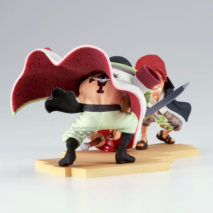 One Piece World Collectable Log Stories Edward Newgate vs. Shanks figure 13cm-4