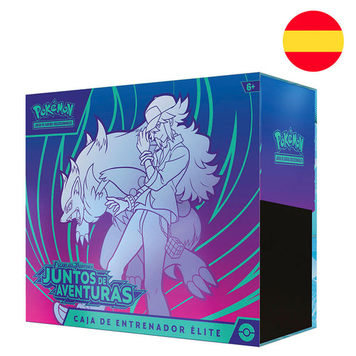 Spanish Pokemon Adventures Together  Elite Trainer Collectable Card Game case-1