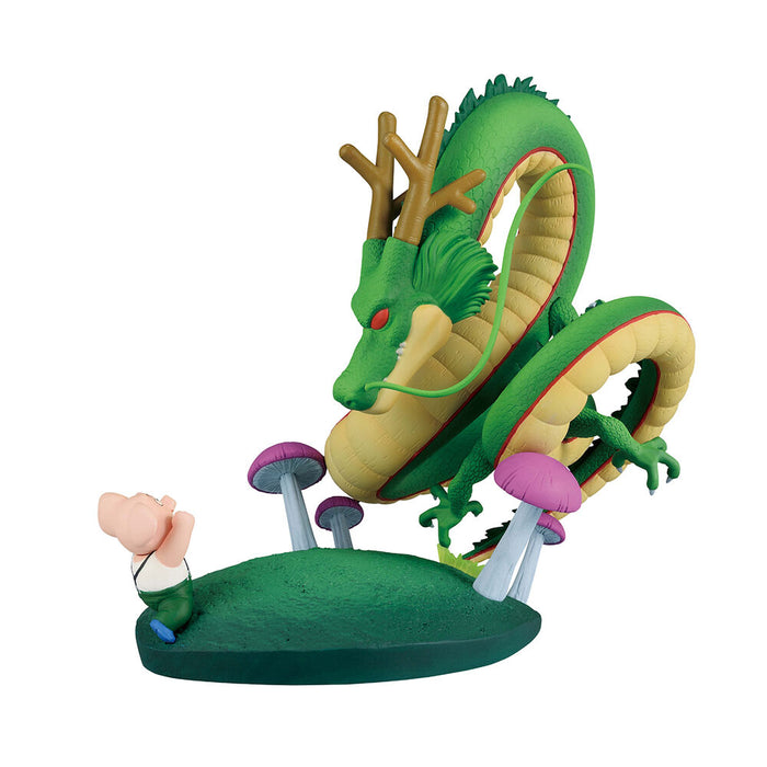 Dragon Ball Dragon History II Oolong & Shenron Ichibansho figure 14cm-2