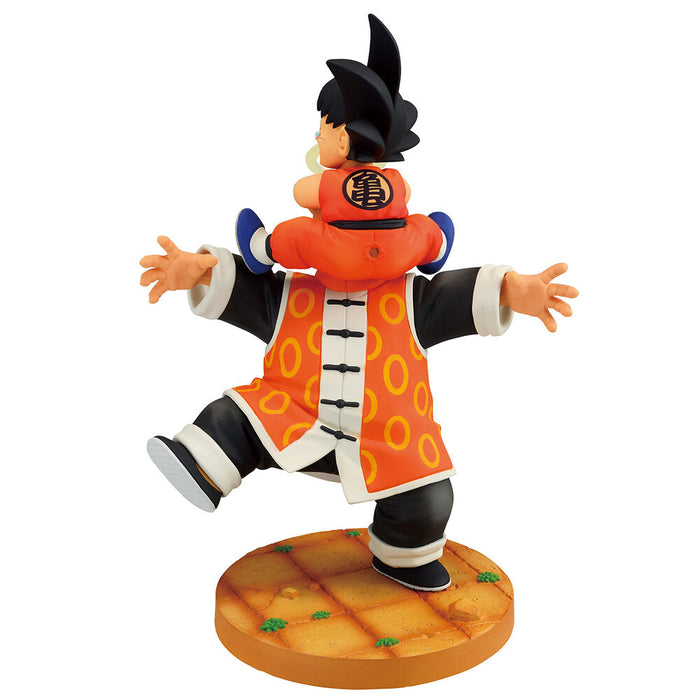 Dragon Ball Dragon History II Son Goku & Grandpa Son Gohan Ichibansho figure 16cm-3