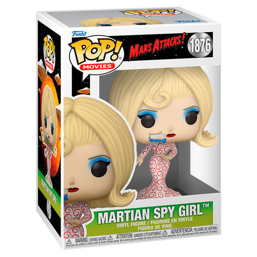 POP figure Mars Attacks Martian Spy Girl-0