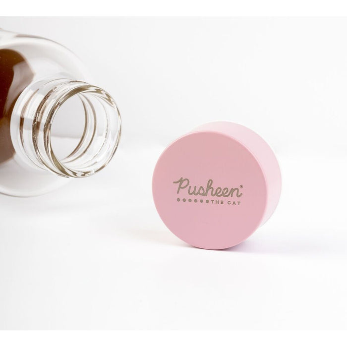 Pusheen glass bottle 500ml-2