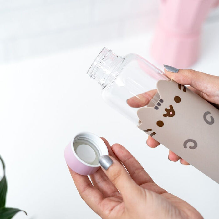 Pusheen glass bottle 500ml-4