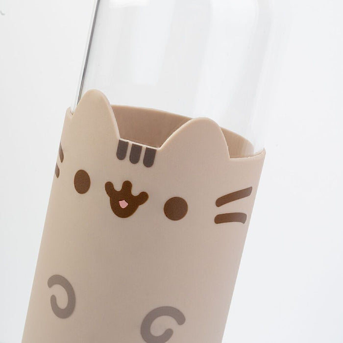 Pusheen glass bottle 500ml-6