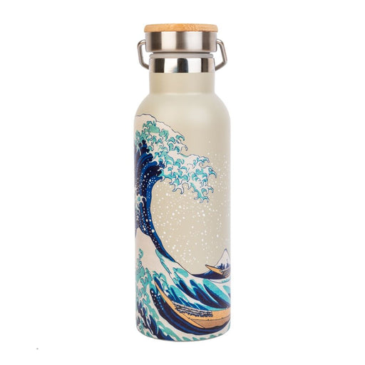 The Great Wave of Kanagawa Hokusai Stainless steel bottle 500ml-1