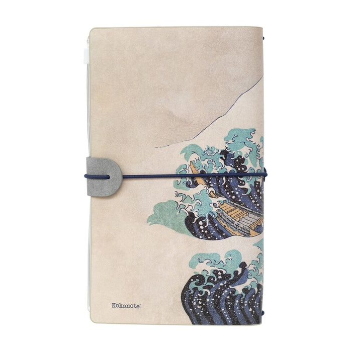 The Great Wave of Kanagawa Hokusai travel notebook-2