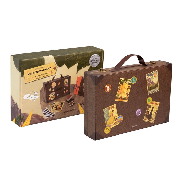 Disney Pixar UP My Adventure Book Scrapbook Briefcase set-3
