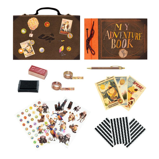 Disney Pixar UP My Adventure Book Scrapbook Briefcase set-1