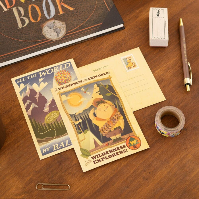 Disney Pixar UP My Adventure Book Scrapbook Briefcase set-4