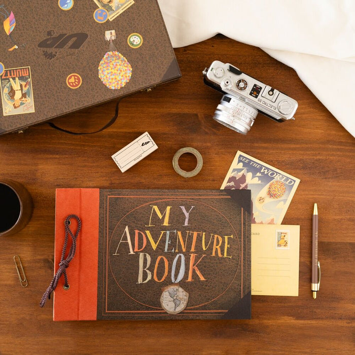 Disney Pixar UP My Adventure Book Scrapbook Briefcase set-5