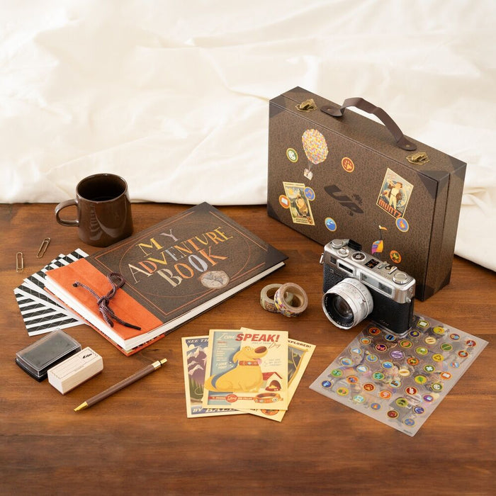 Disney Pixar UP My Adventure Book Scrapbook Briefcase set-7