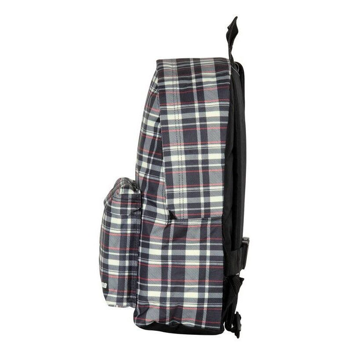 Plaid backpack 42cm-3