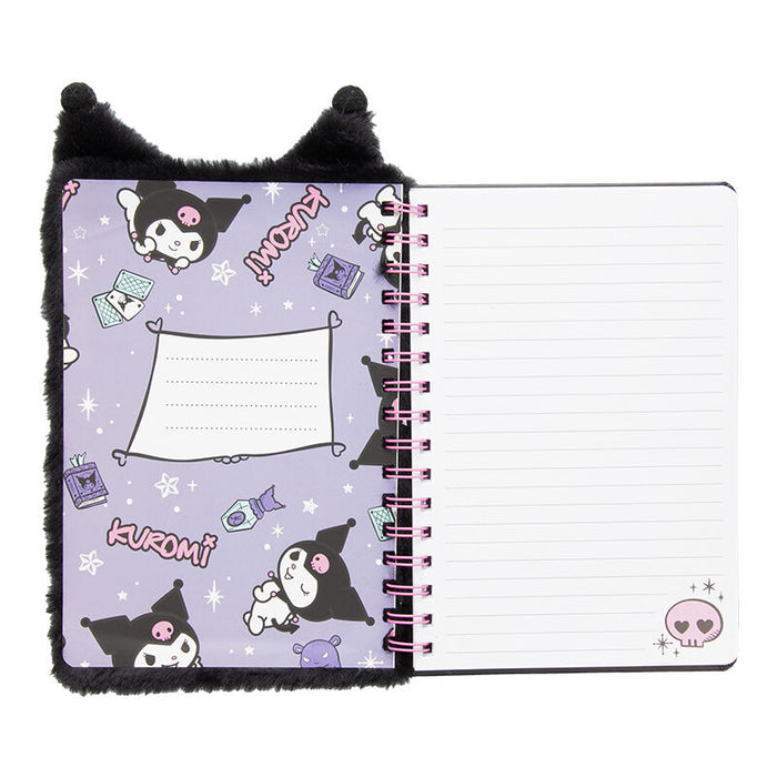 Hello Kitty Kuromi A5 notebook fluffy-3