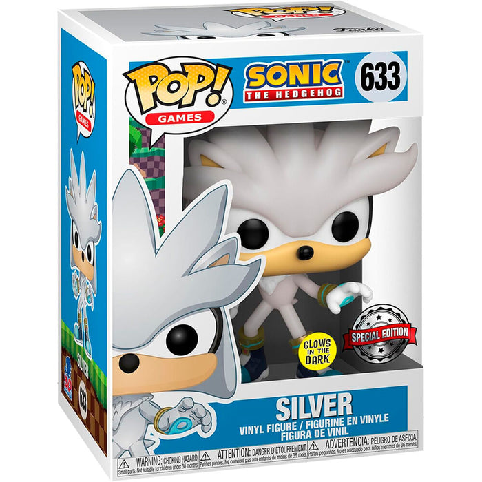 POP figure Sonic the Hedgehog Silver Exclusive-1