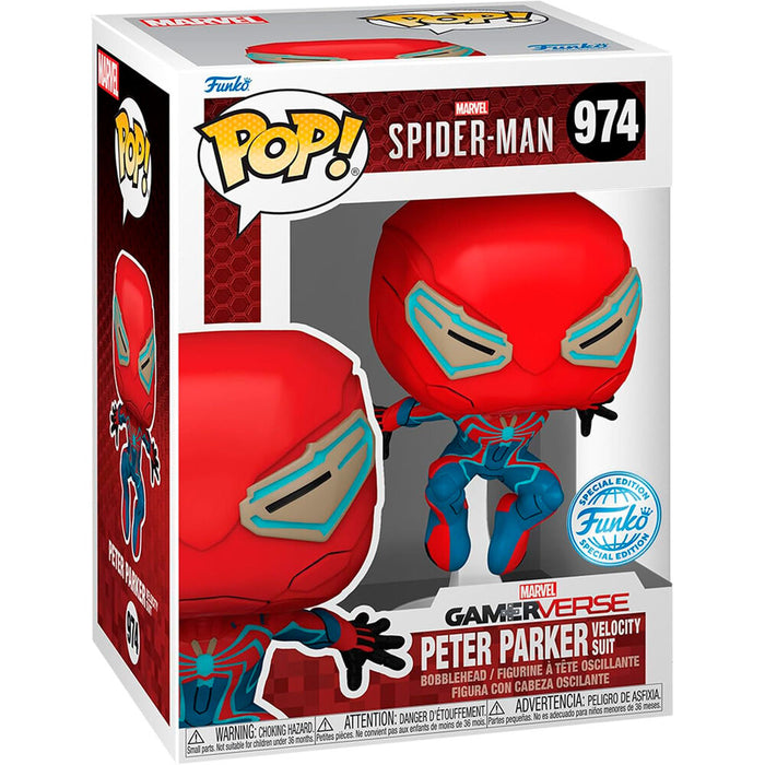 POP figure Marvel Spider-Man Peter Parker Exclusive-1