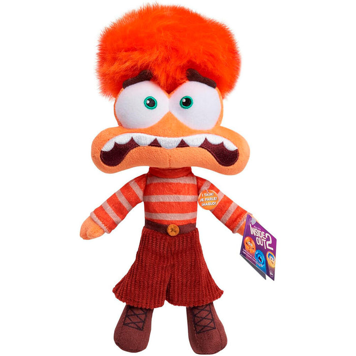 English Disney Pixar Inside Out 2 Anxiety plush toy 20cm-1