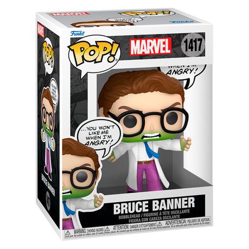 POP figure Marvel Bruce Banner Hulk-0