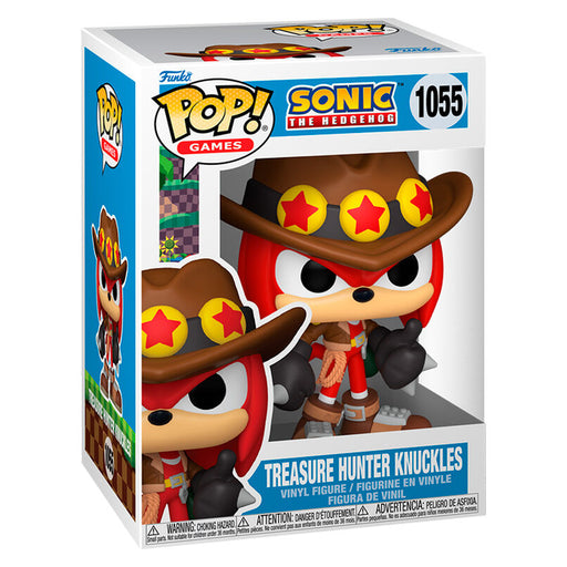 POP figure Sonic the Hedgehog Treasure Hunter Knuckles-0