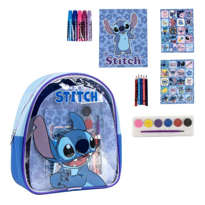 Disney Stitch backpack stationery set-1