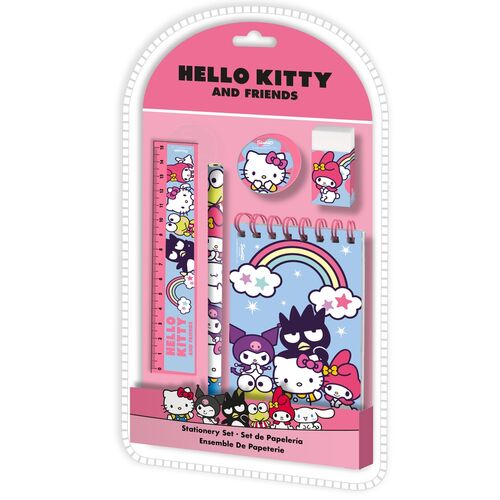 Hello Kitty and Friends Stationery pack 5pcs