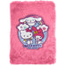Hello Kitty and Friends A5 Plush notebook-1